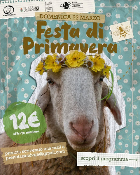 Festa di Primavera al Rifugio Vivi Gli Animali 🌸🌿