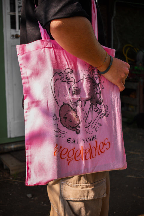 Tote Bag Eat Your Vegetables