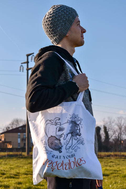 Tote Bag Eat Your Vegetables