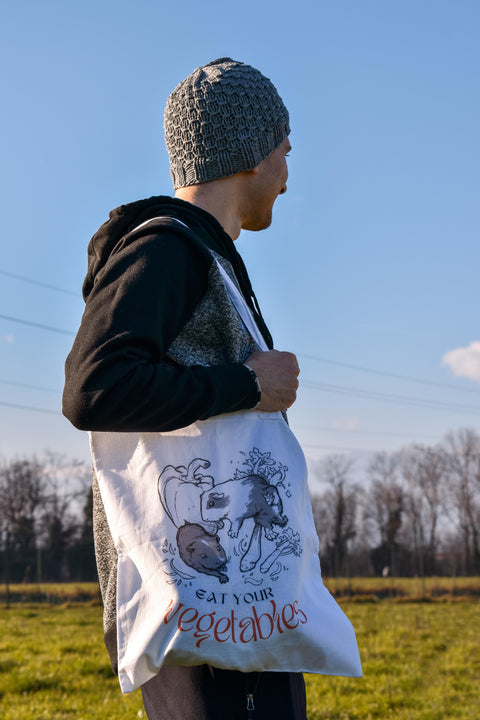 Tote Bag Eat Your Vegetables